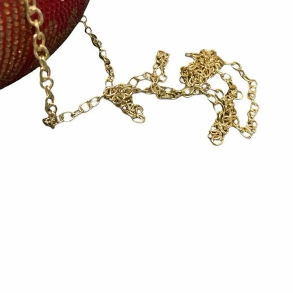 Rhinestone Encrusted Football Crossbody